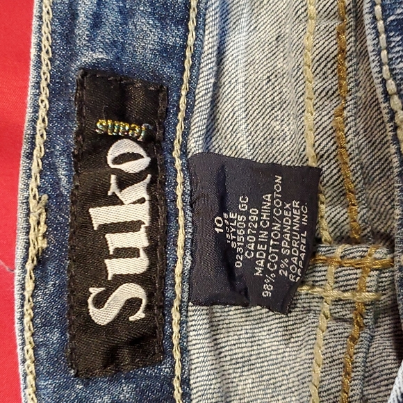 Suko jeans capri,size 10 - Picture 8 of 12